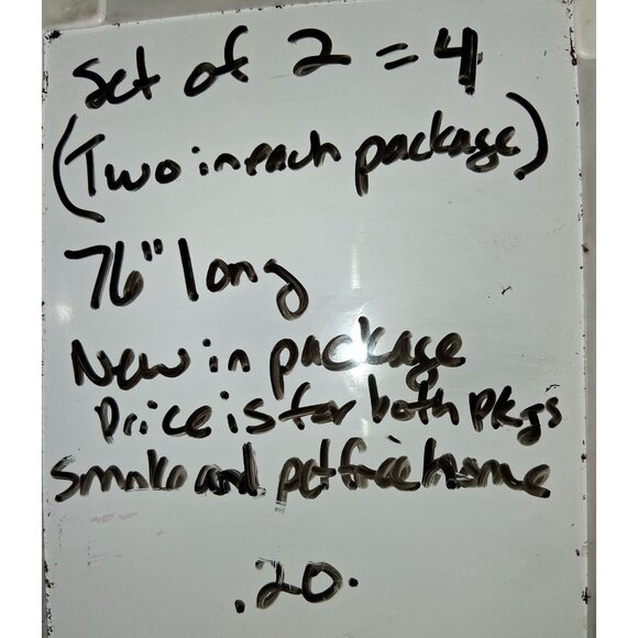 Lot of 2•Rainbow Banner 2ineach 76" Long Bohemian Style Pastel Colors Hanging De - Picture 5 of 5